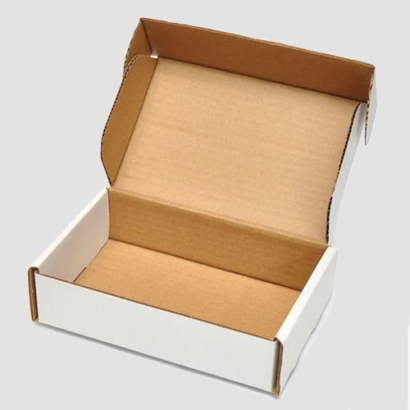 White Duplex Corrugated Box